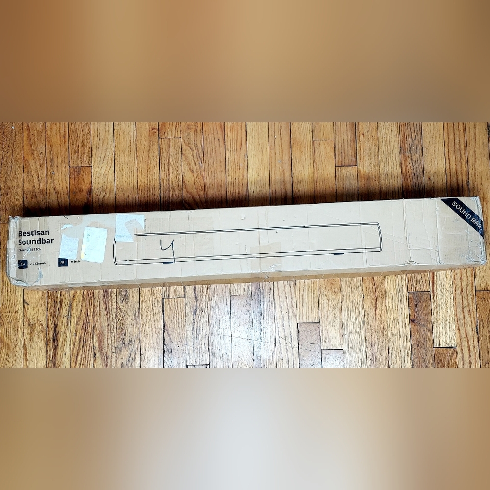 Bastian 40" Audio Soundbar Movies, TV, Gaming, Entertainment NWT Never Opened